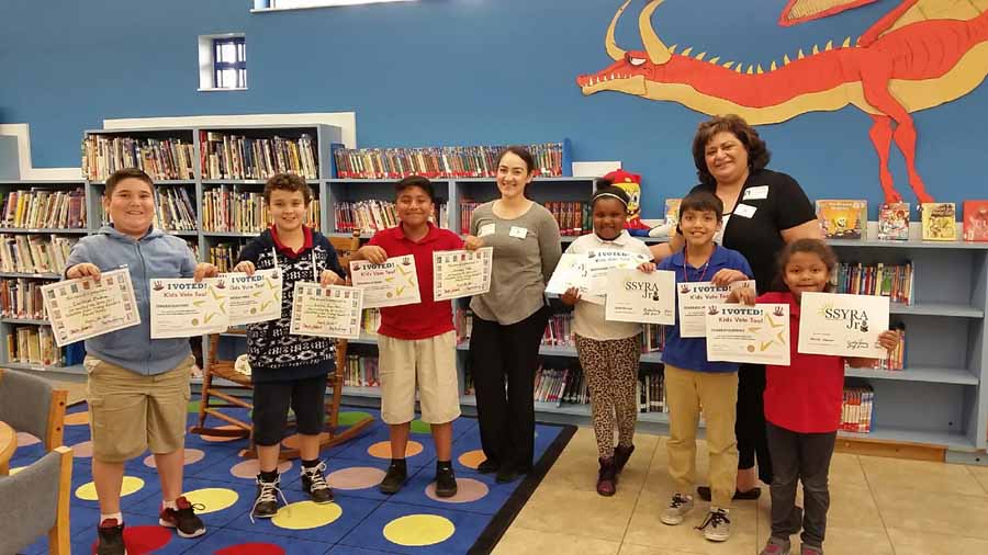 Students Shine Voting For Favorite Book Students Shine Voting For Favorite Book